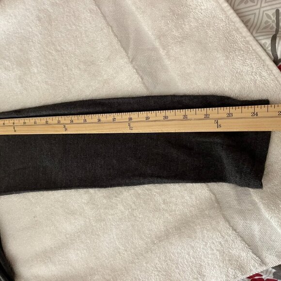 BCX Dress  Fit & Flare Gray Knit Long Sleeve   Junior XL NWT - Picture 9 of 11